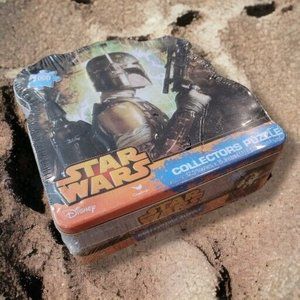 Disney Star Wars BOBA FETT Collector’s Tin Puzzle - 1000 Pieces - Sealed